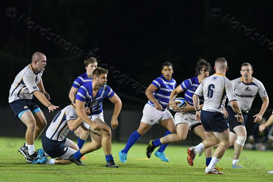 Wheaton Men\'s Rugby vs Mass Maritime.  Photo by Keith Nordstrom